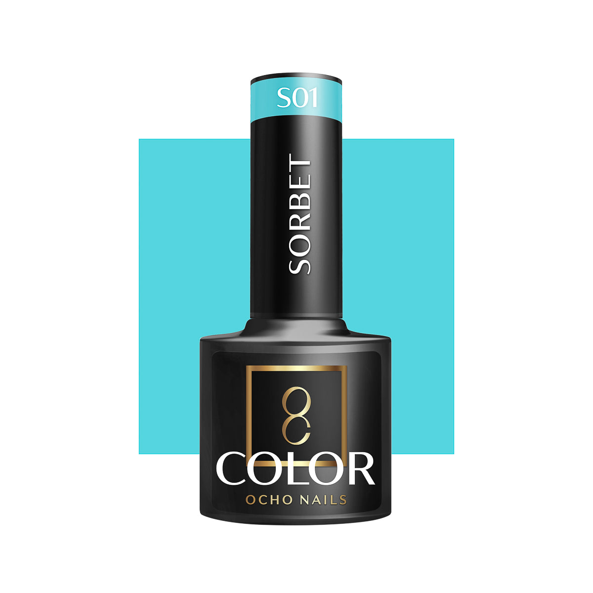 OCHO NAILS vernis à ongles hybride Sorbet S01 -5 g