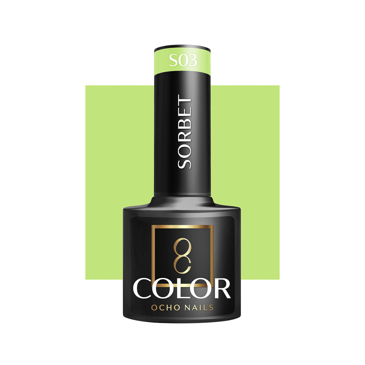 OCHO NAILS vernis à ongles hybride Sorbet S03 -5 g