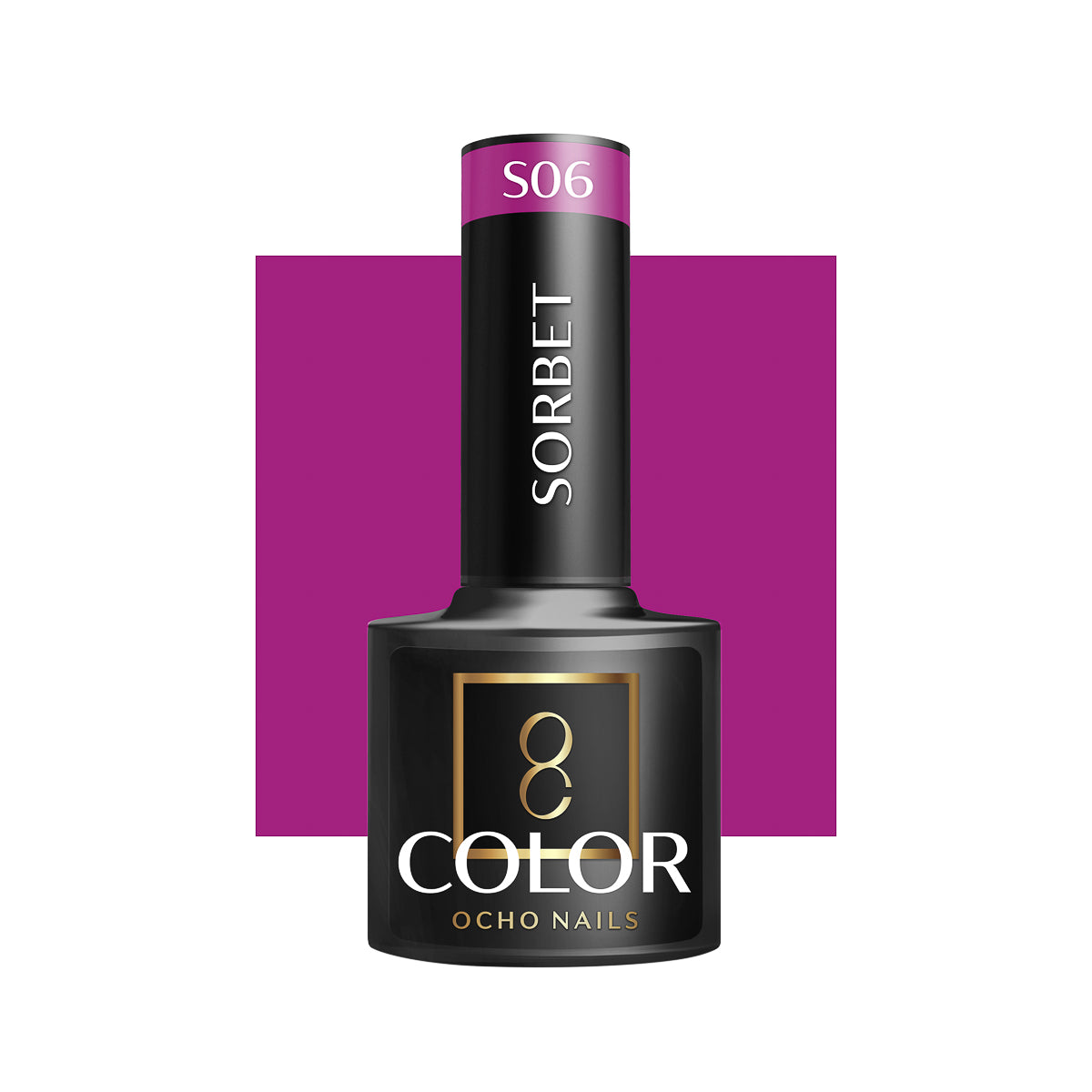 OCHO NAILS vernis à ongles hybride Sorbet S06 -5 g