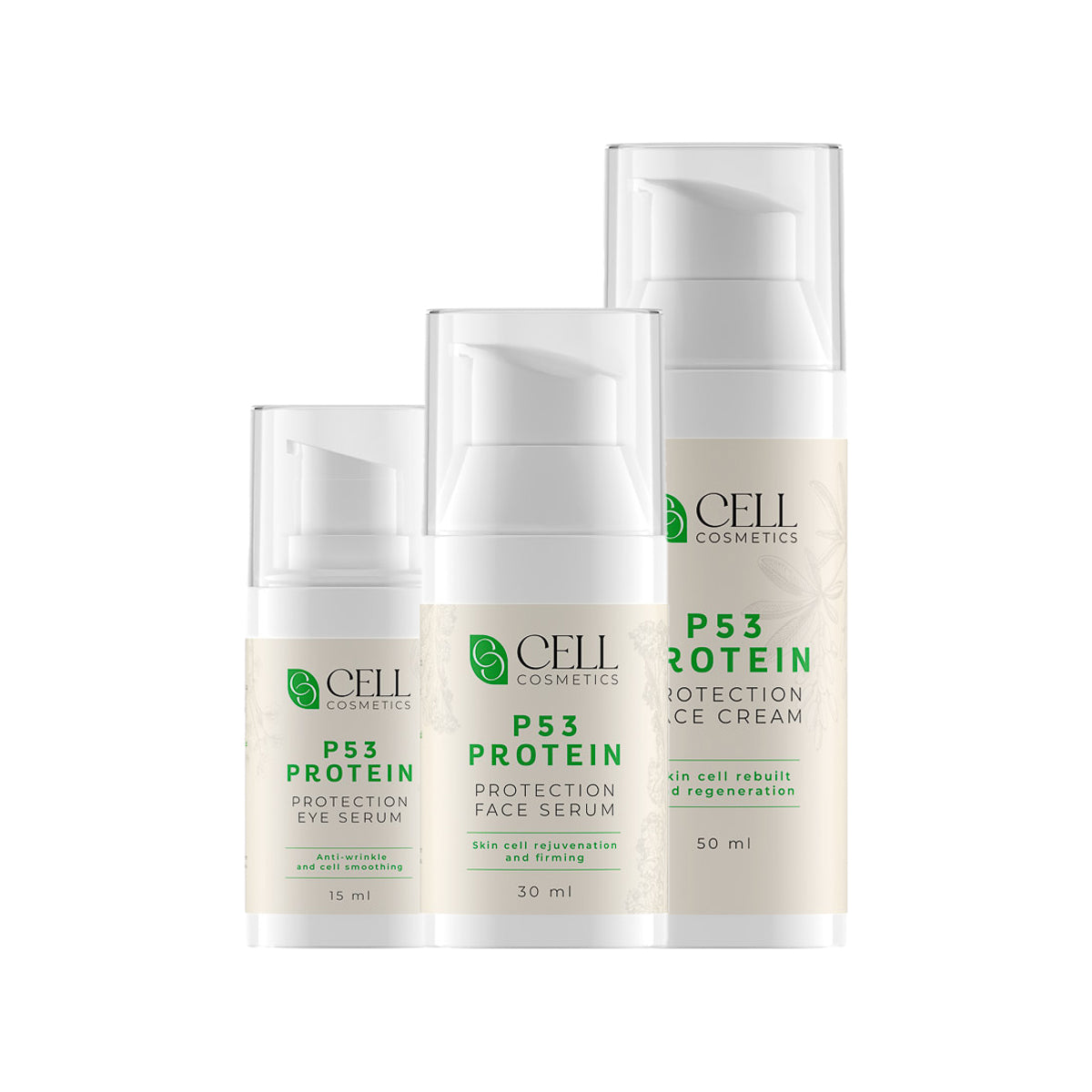 CELL COSMETICS sérum visage – P53 Protein 30 ml