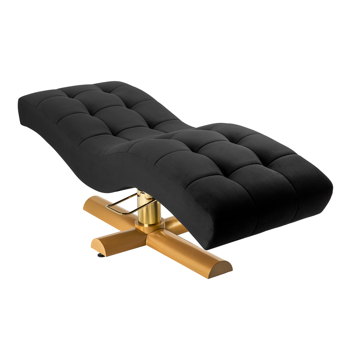 Sillon Corona eyelash treatment chaise, noir with or base
