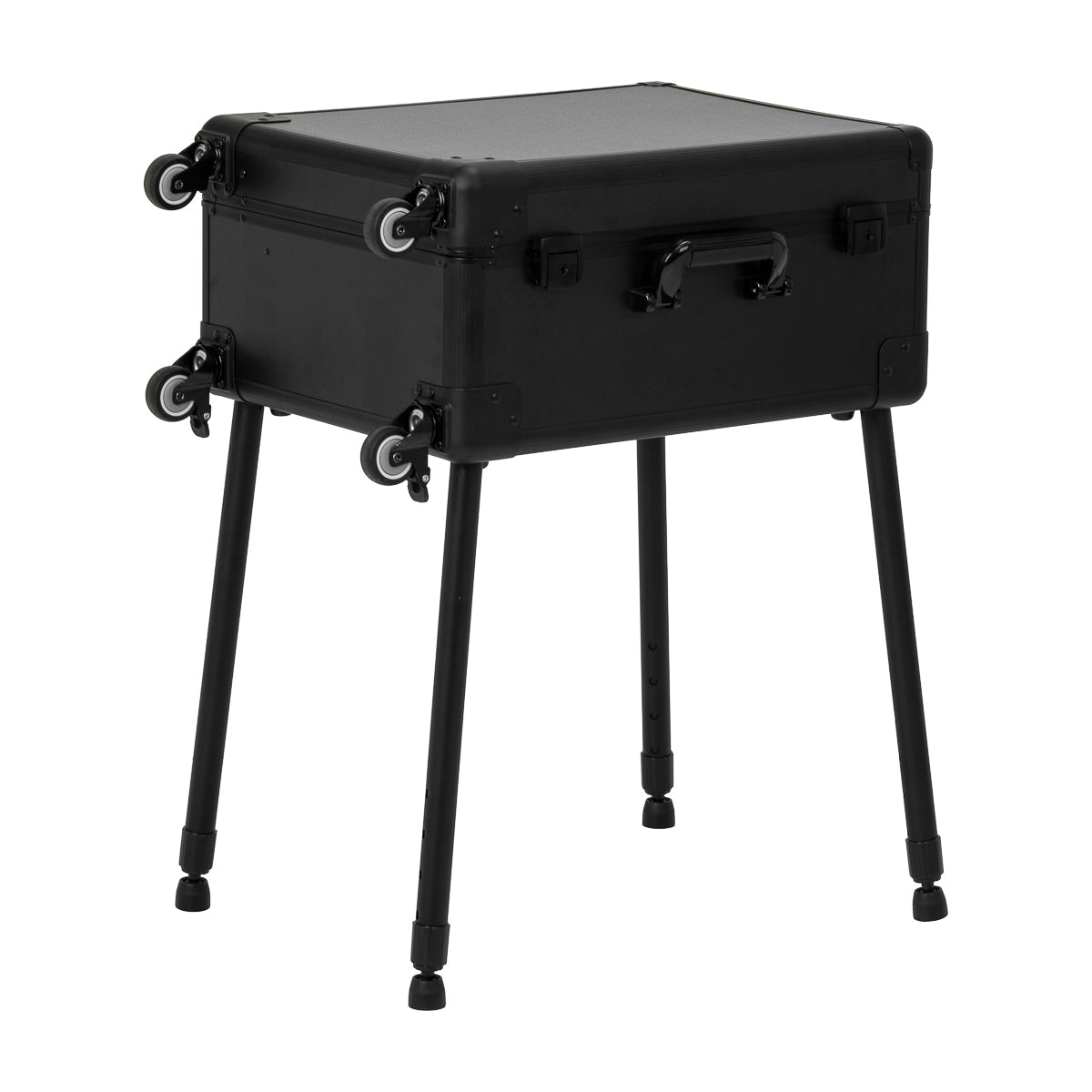 Portable speaker stand with speakers Plus black