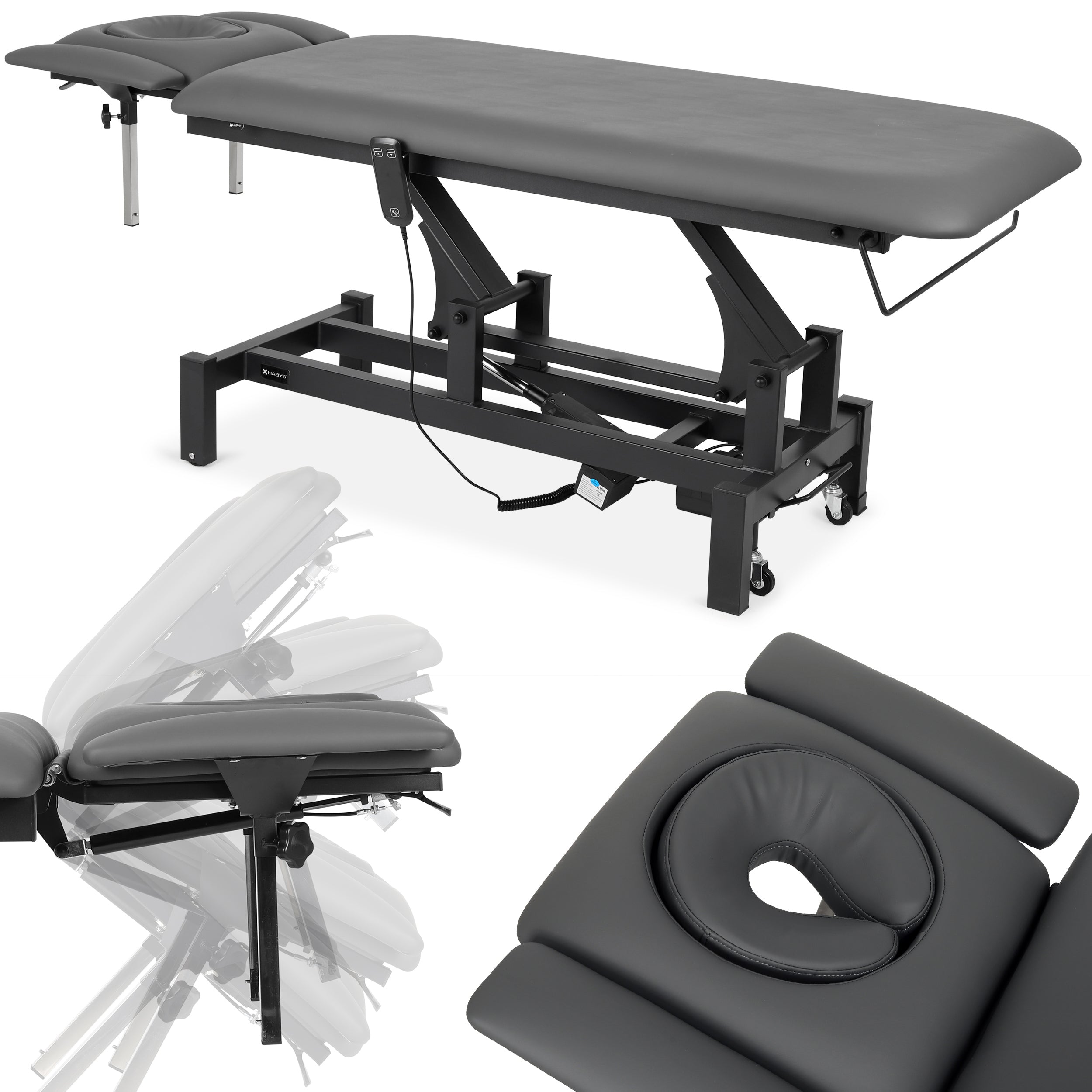 Table de massage fixe Fortis 4 ERGO Gris