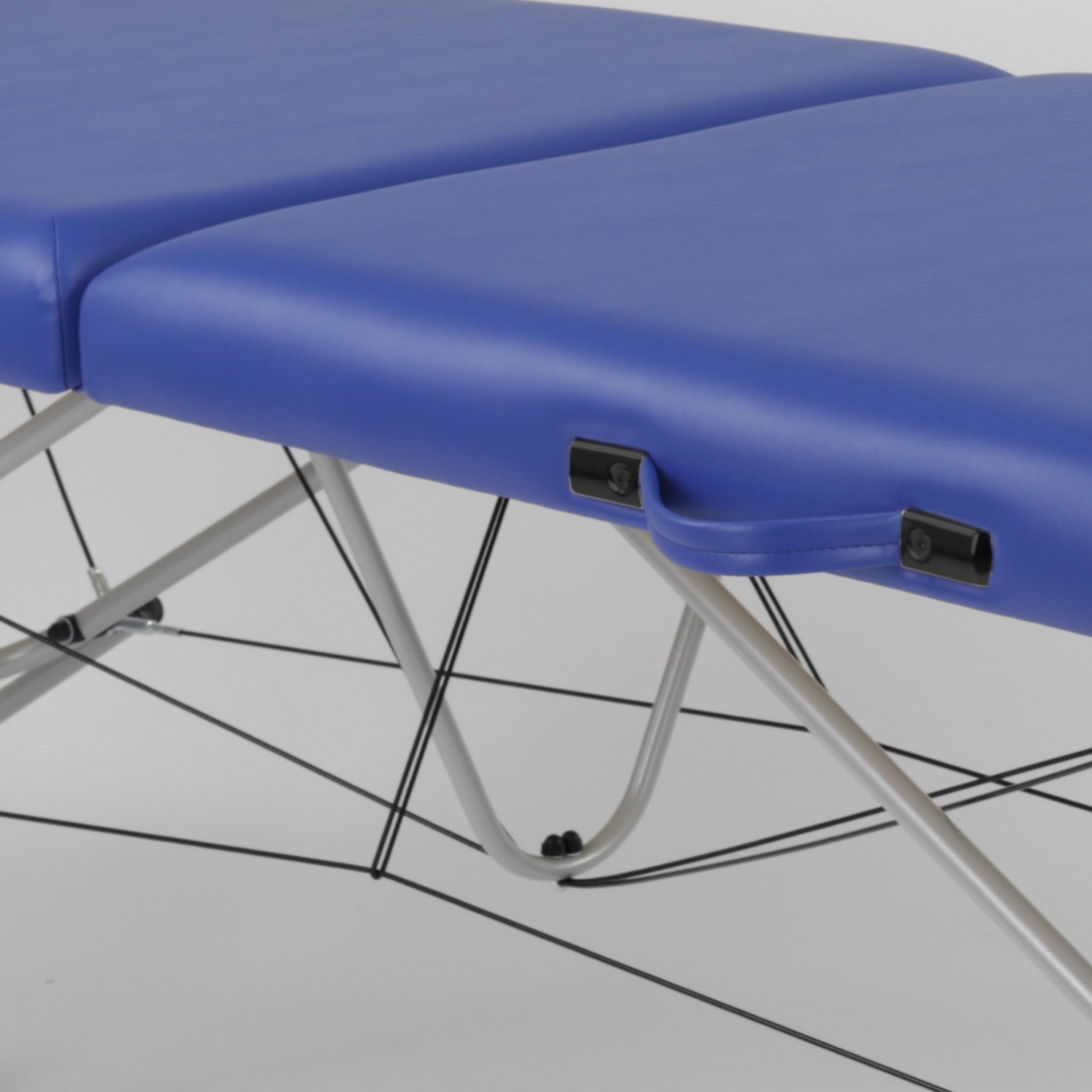 Table de Massage Aero Stabila Alu 60 Vinyl Flex K012 Bleu Marine