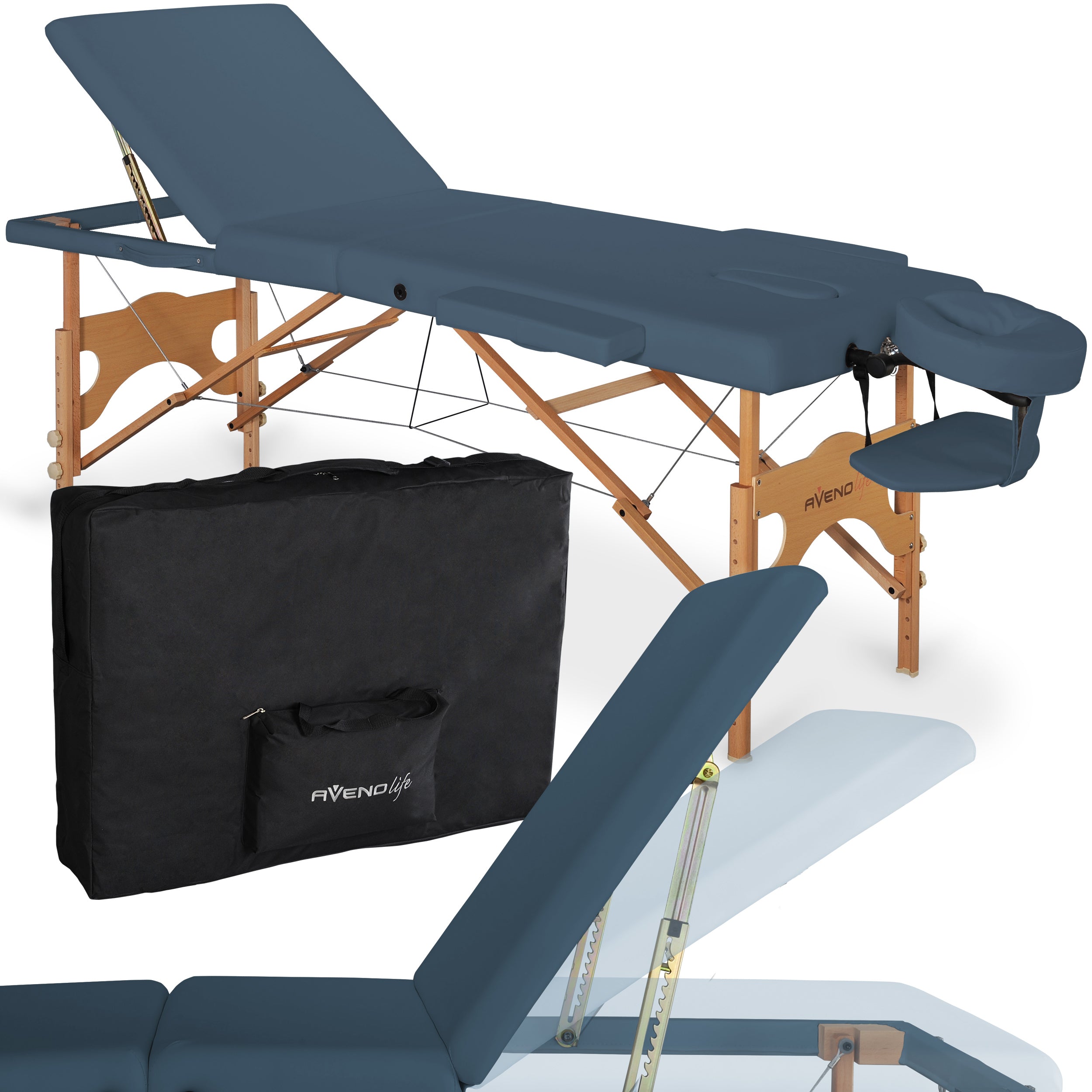 Table de massage Eden Matt Touch K102 Agate Blue