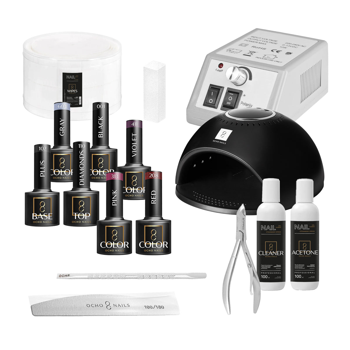 OCHO NAILS kit de démarrage hybride 2
