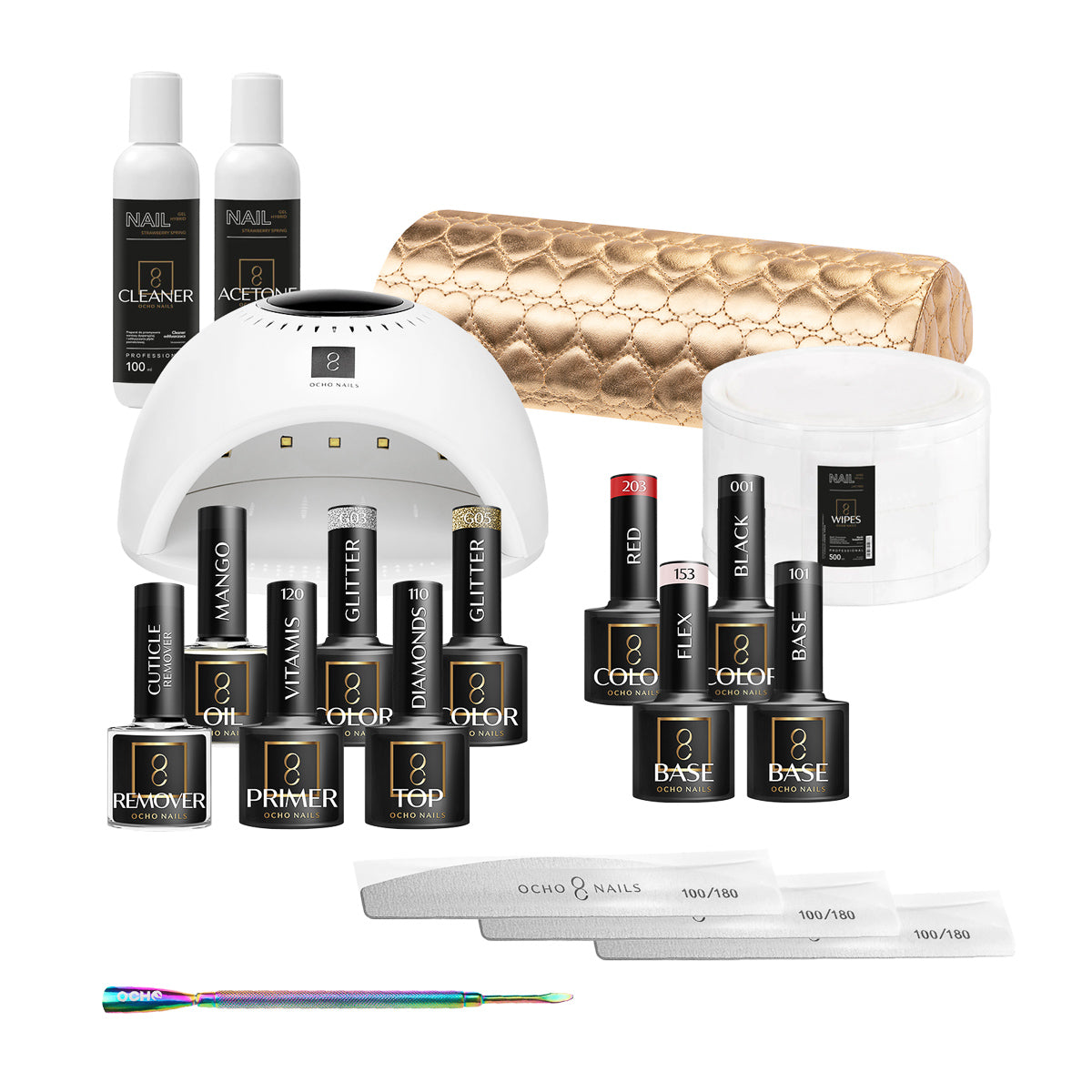 OCHO NAILS kit de démarrage hybride 3