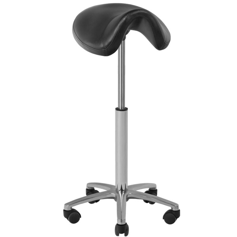 Tabouret de barbier cosmétique 001b high noir
