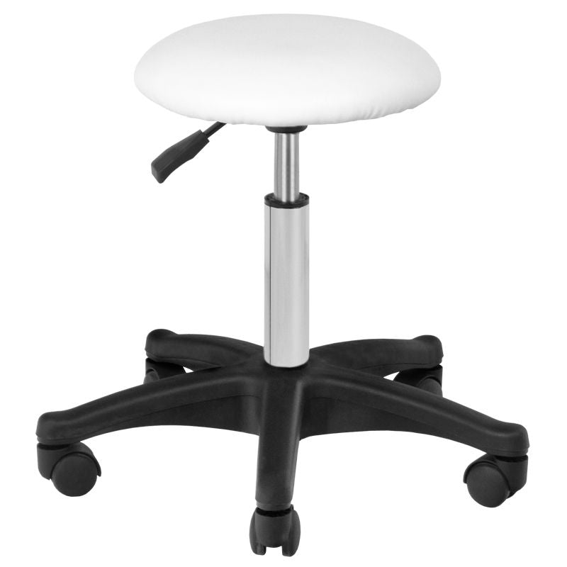 Tabouret cosmétique am-312 blanc
