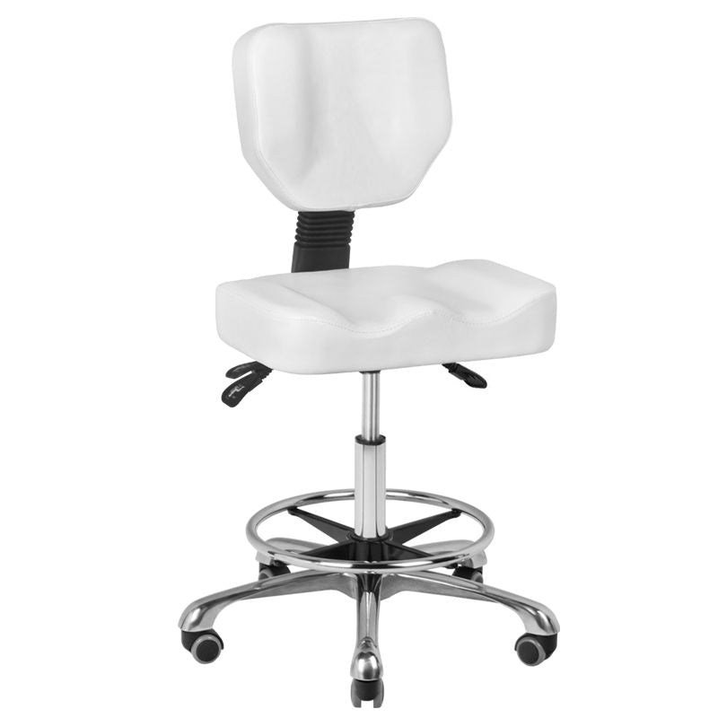 Tabouret cosmétique a-4299 blanc