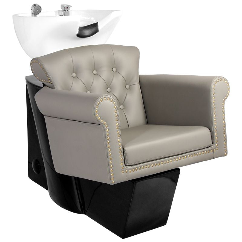 Lavabo de barbier berlin Gabbiano gris