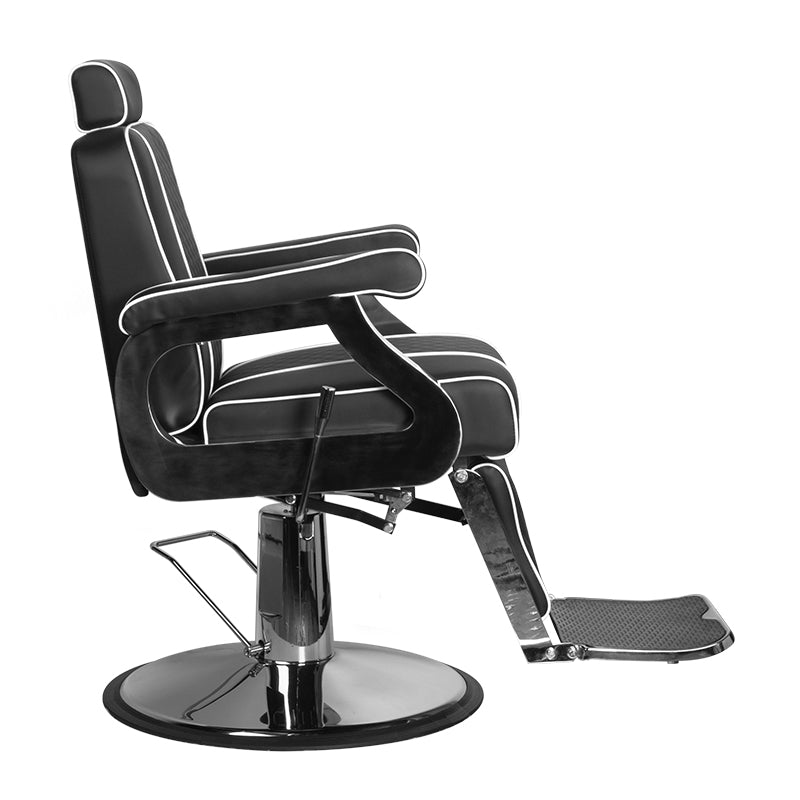 Gabbiano barber chair paulo black