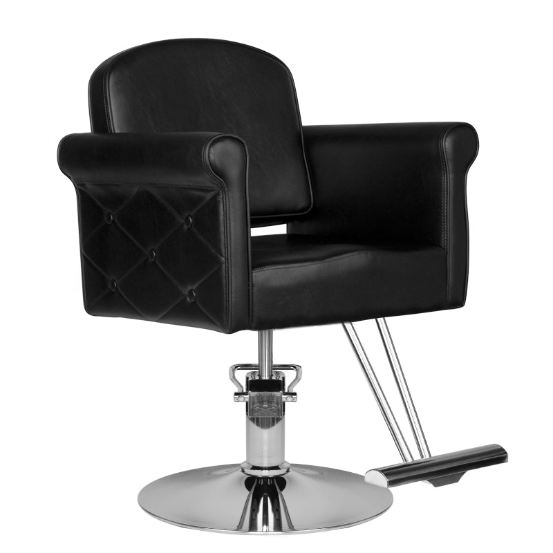 Chaise de coiffure système capillaire hs69 noir