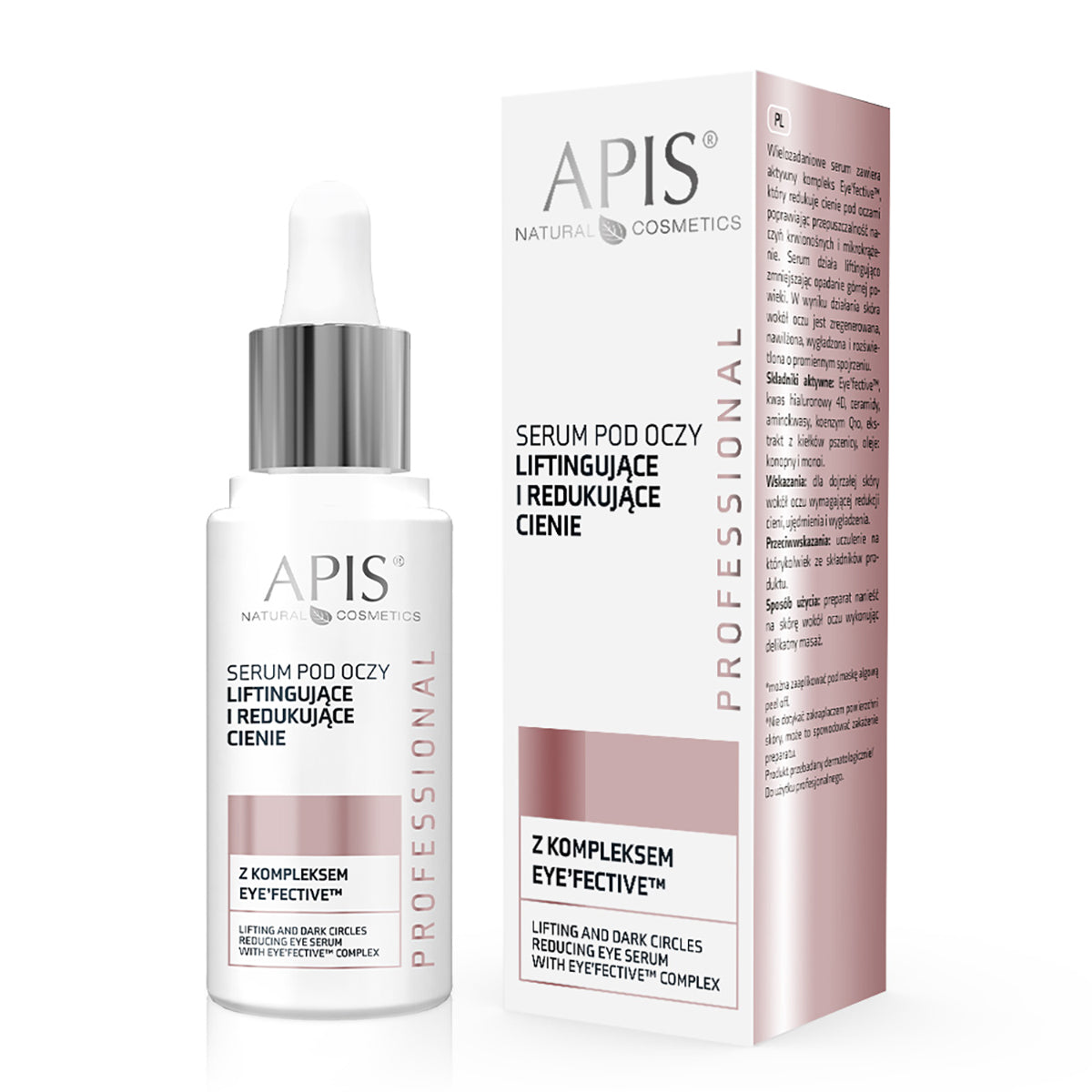 Apis eye serum lifting and reducing dark circles with eye'fectivetm complex, 30 ml