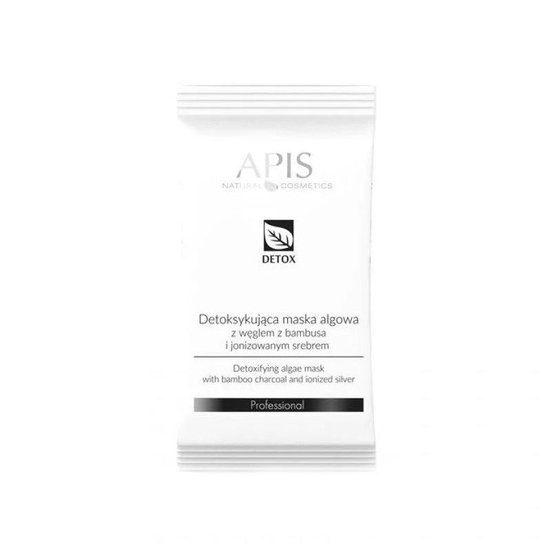 Apis detox masque détoxifiant aux algues au charbon de bambou et à l’argent ionisé 20g