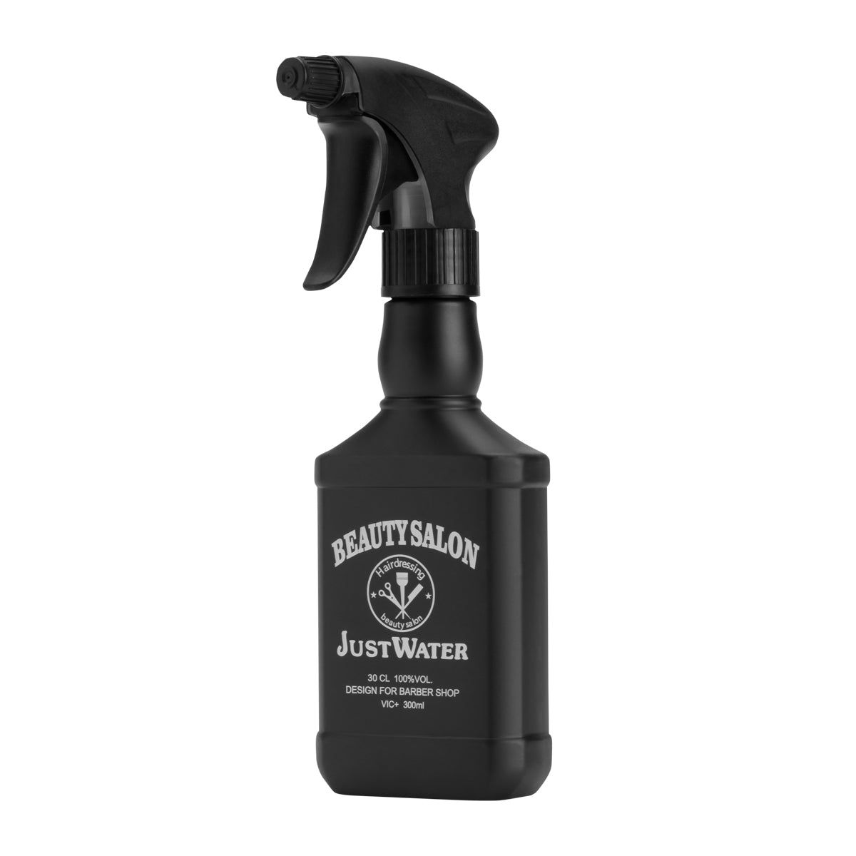 Pulvérisateur de cheveux de barbier noir 300 ml