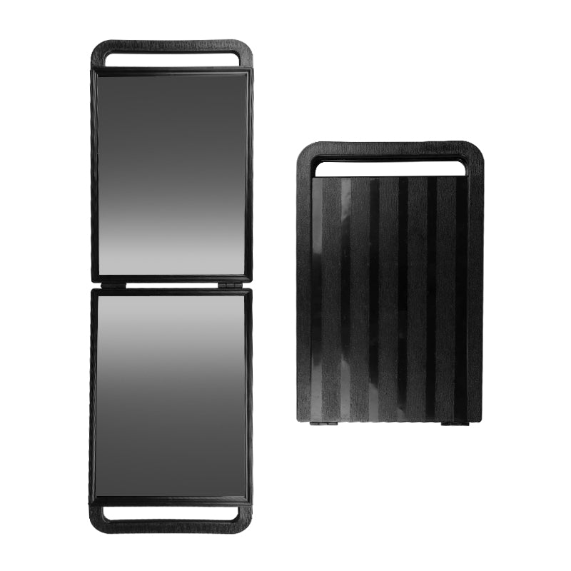 Miroir de coiffure pliant double