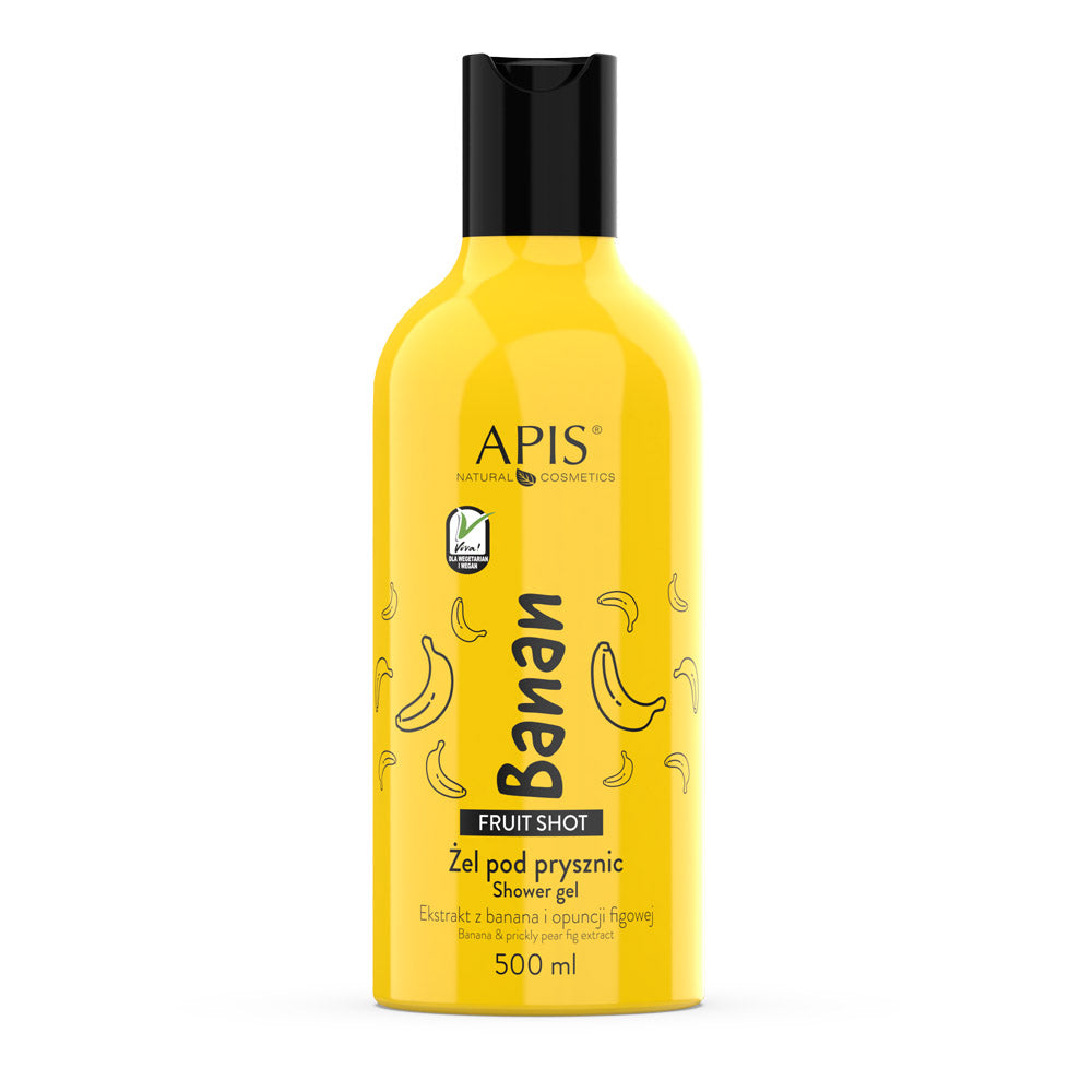 APIS Fruit Shot, Banana shower gel 500 ml