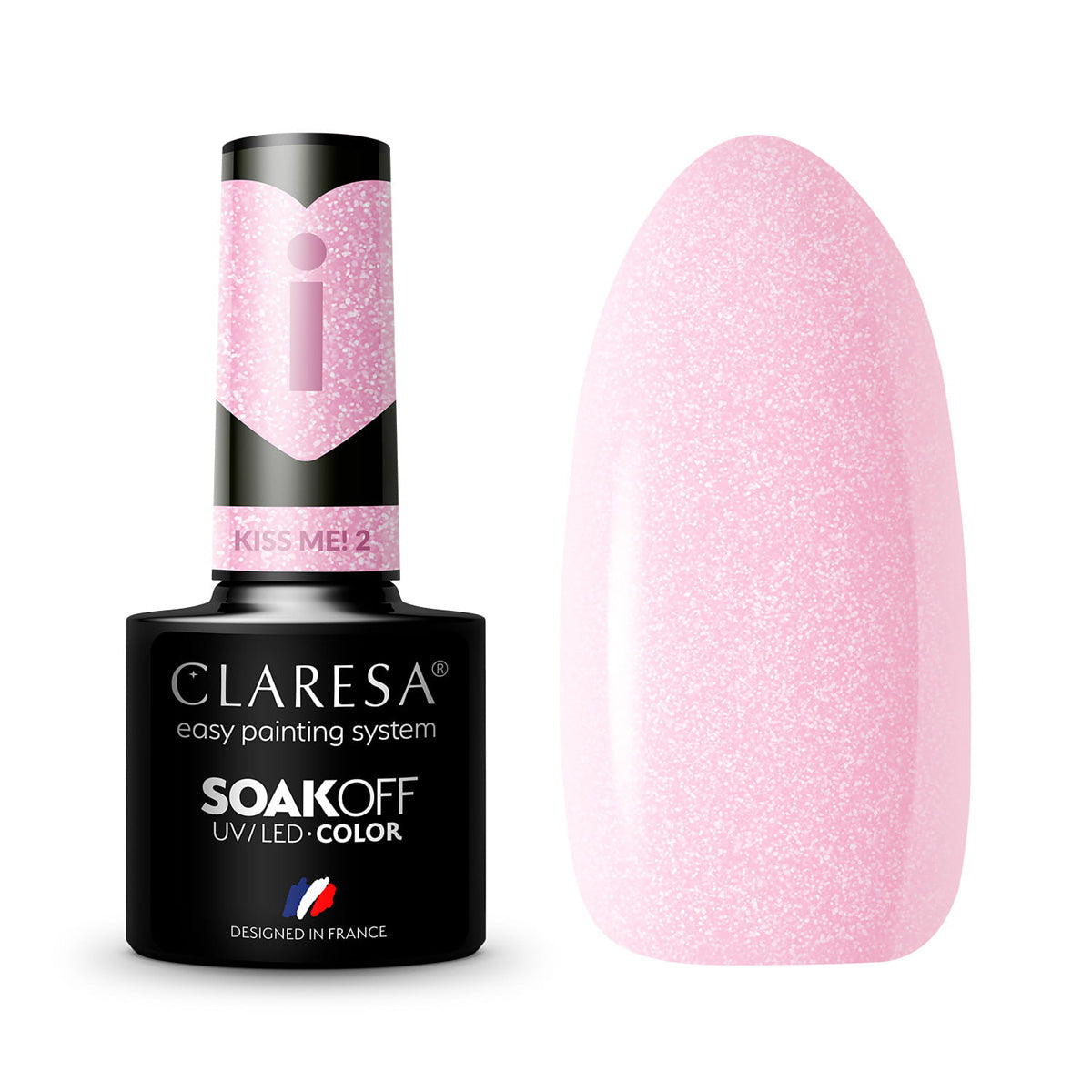 CLARESA vernis hybride Kiss Me ! 2 - 5 g