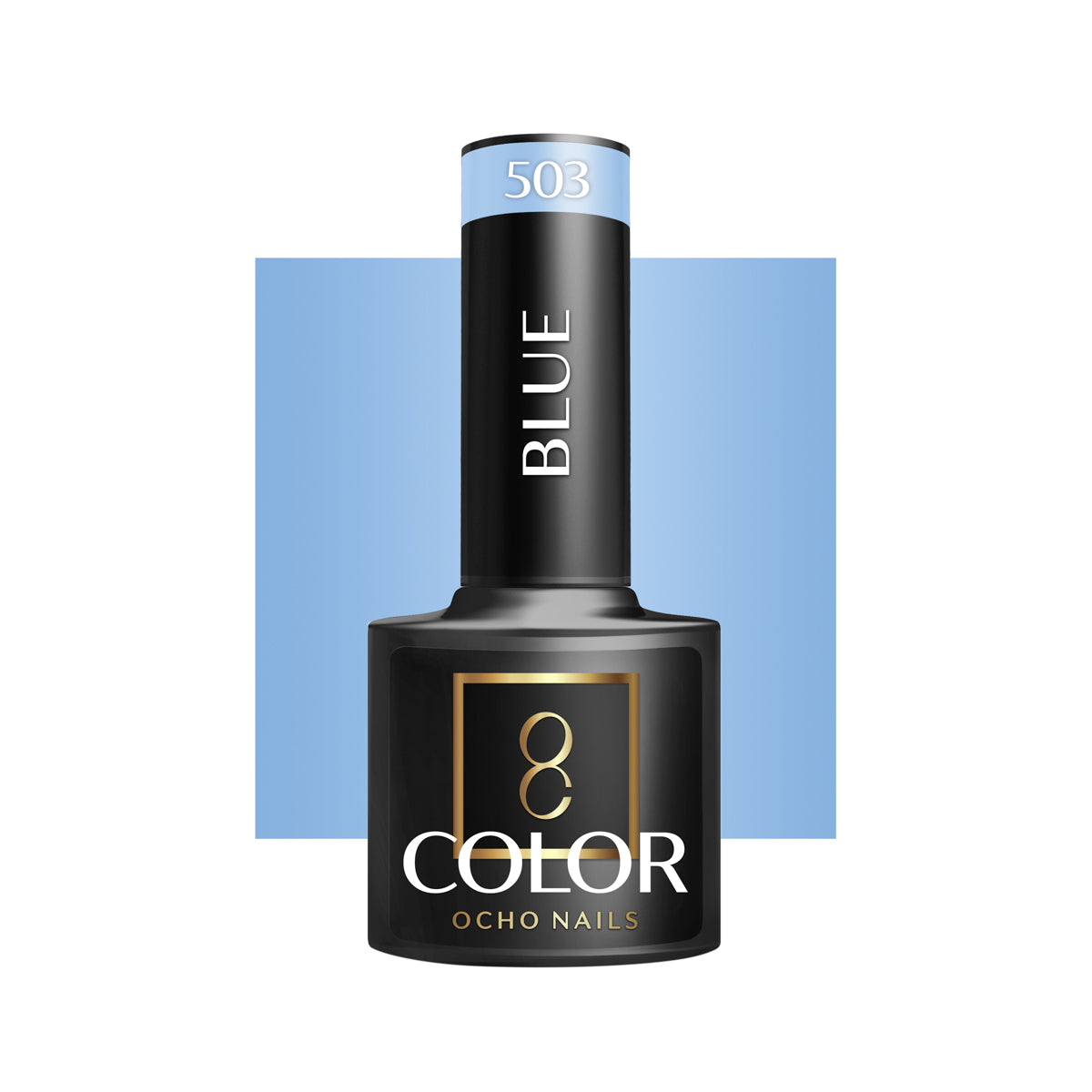 Vernis à ongles hybride OCHO NAILS bleu 503 - 5 g