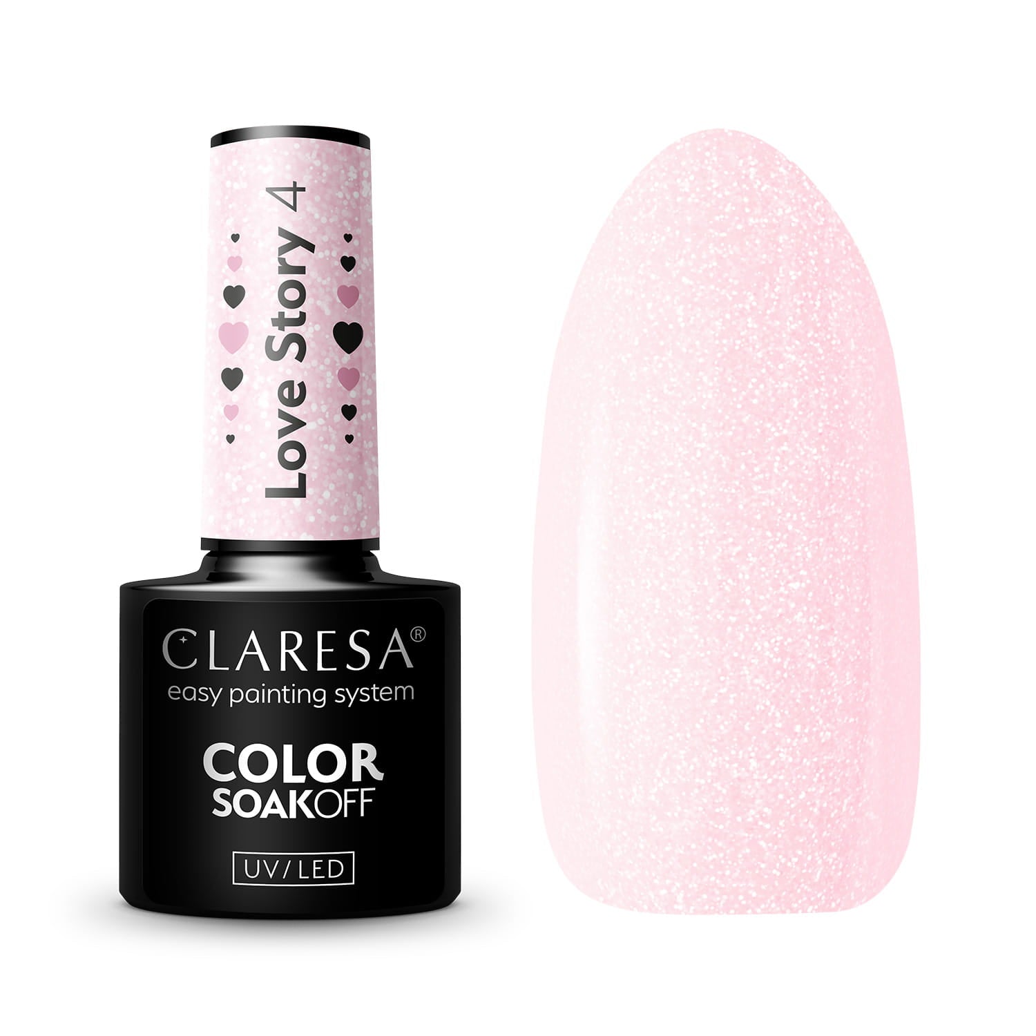 Vernis hybride CLARESA LOVE STORY 4 - 5g