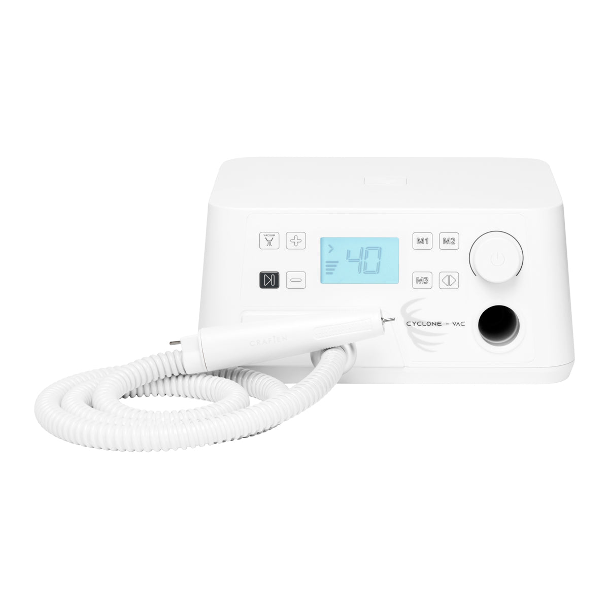 Saeyang Marathon Cyclone-Vac podiatry nail drill machine with absorber + podoset